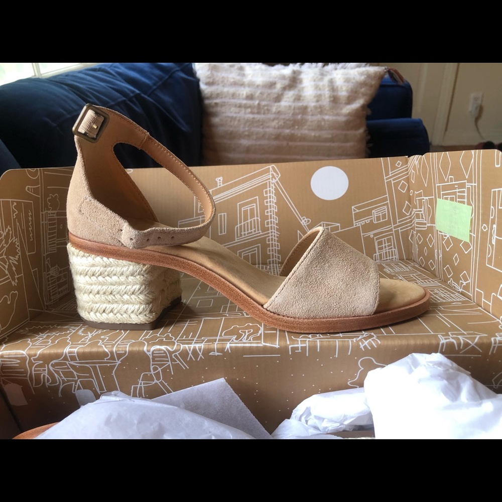 Soludos Capri Mid Heel - Sand